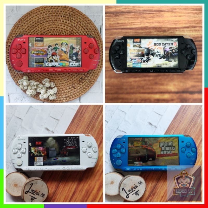 PSP 3000 cfw - Bisa main game PSP PS1 Sega Snes Snes GBA - A05