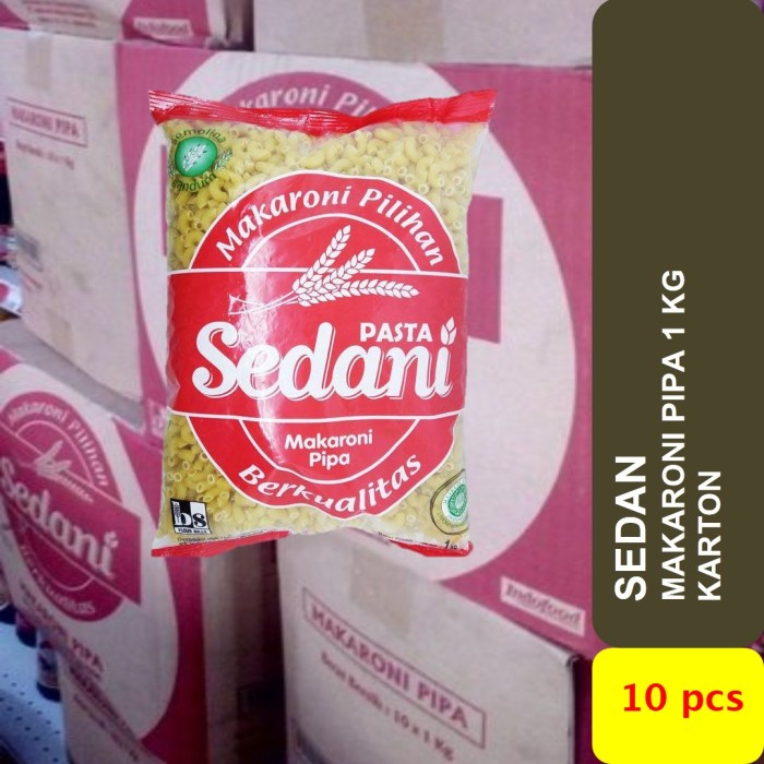 

1 Dus Makaroni Sedani Pipa Isi 10 Pcs x 1 KG