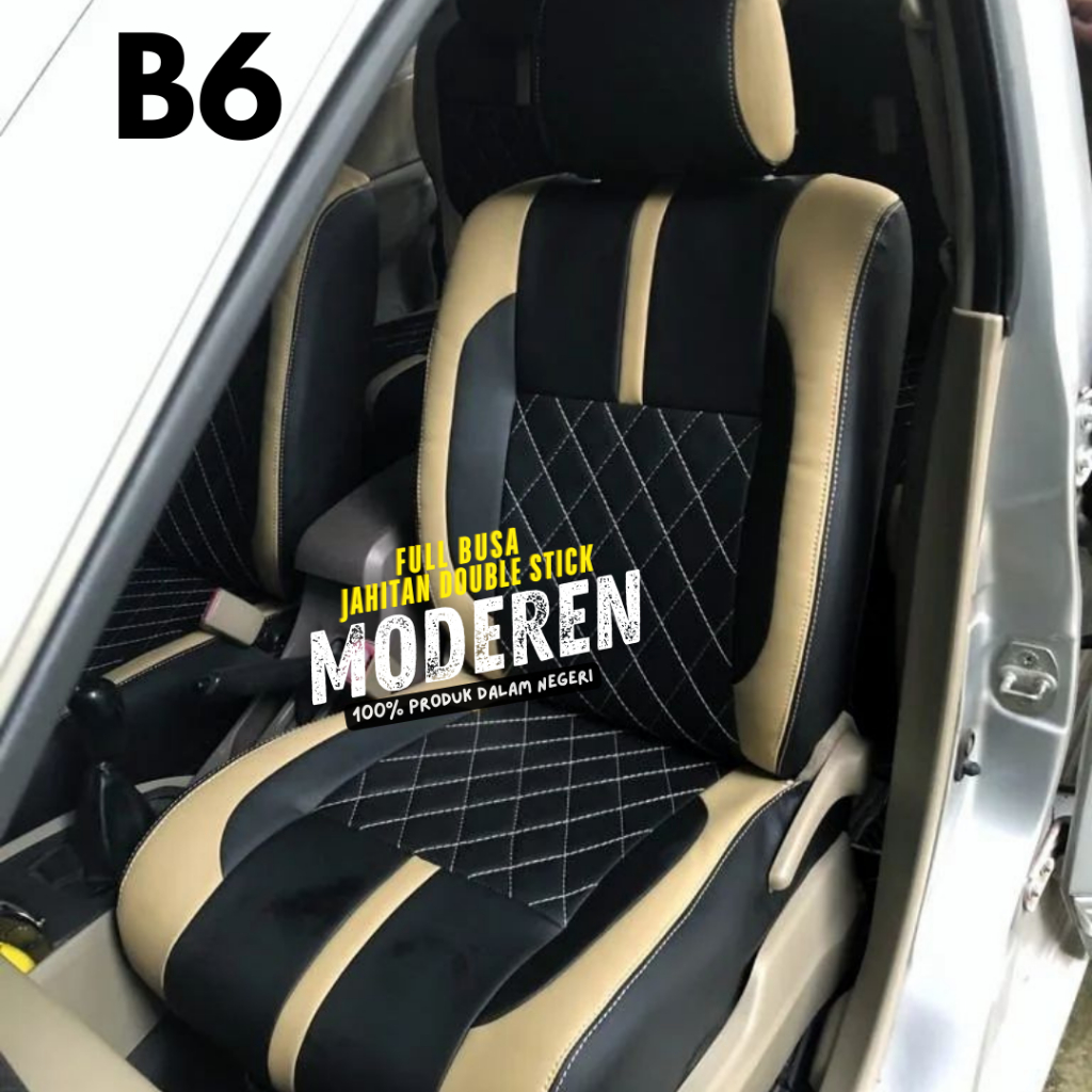 SARUNG JOK MOBIL CALYA/SIGRA 3 BARIS BAHAN MBTECH CAMARO ANTI AIR ANTI DEBU