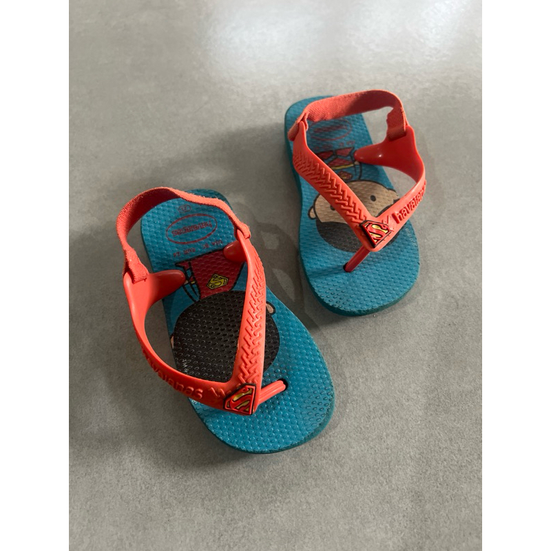 preloved sendal havaianas batman anak