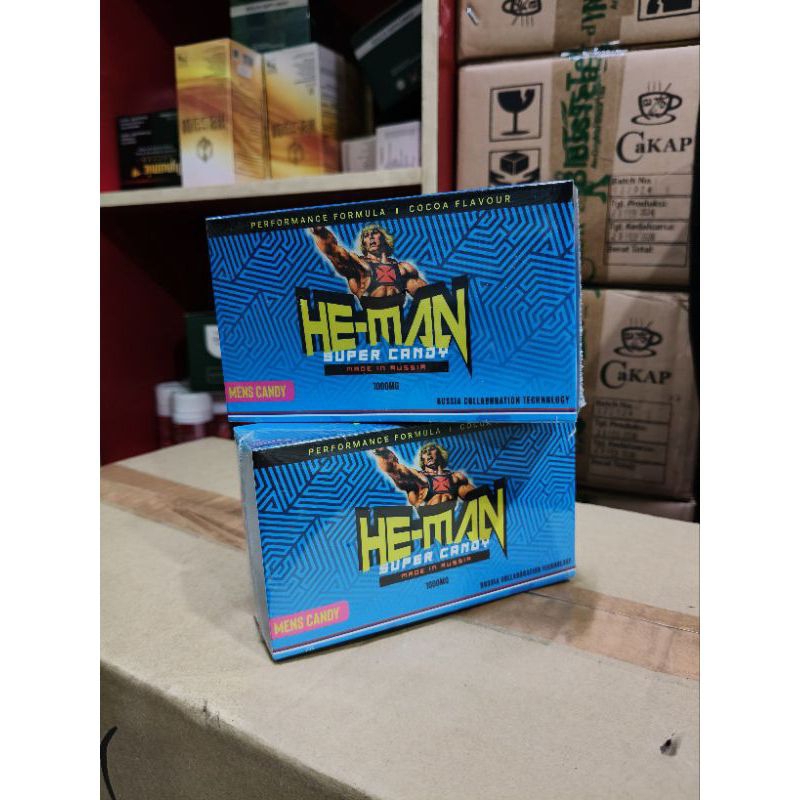 

permen coklat he man heman isi 12 pcs