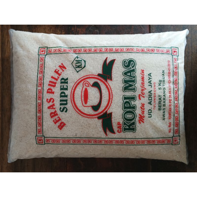 

BERAS KOPI MAS 5KG BERAS PULEN SUPER