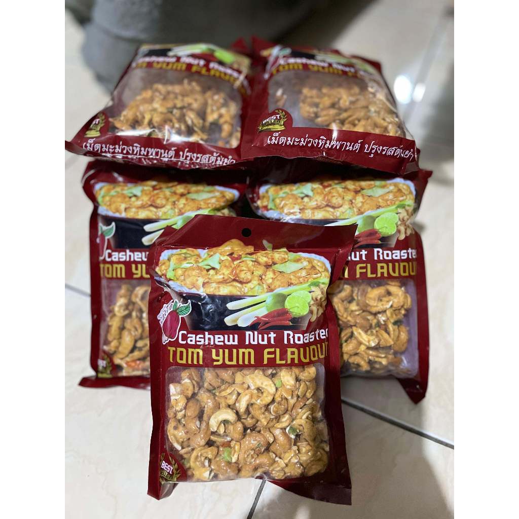

BC -READY SNACK AOI KACANG MEDE RASA TOM YUM CASHEW NUT HALAL