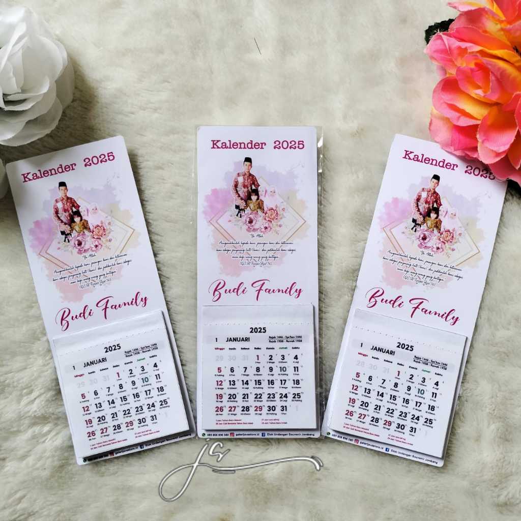 

JAVA STORE | KALENDER MINI CUSTOM UK 7,5*19 BAHAN COVER + ISI KALENDER ART PAPER 120