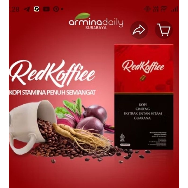 

Kopi Merah original RED KOFFIEArminaDaily