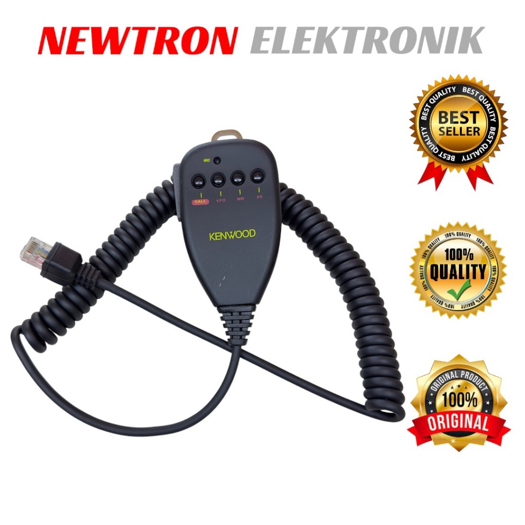 Mic Rig KENWOOD TM261 TM251 TM271 TM281 TM471 Tk768 MC45 Ptt Extramic Handmic Microphone Mikrofon