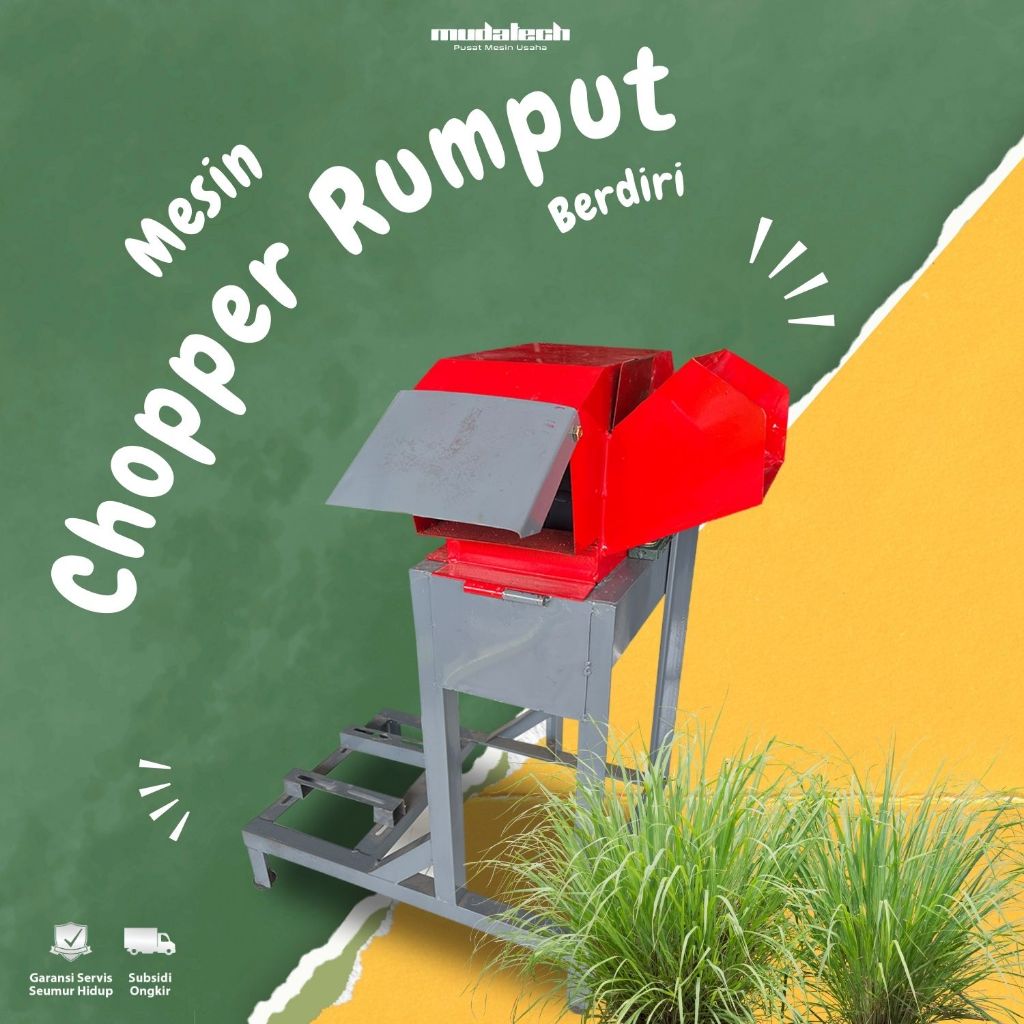 Mesin Cacah Rumput Chopper Pencacah Rumput