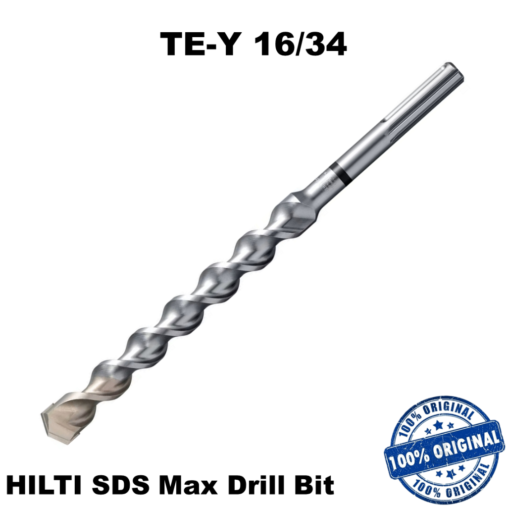 Mata Bor Beton HILTI TE-Y 16/34 | SDS MAX DRILL BIT