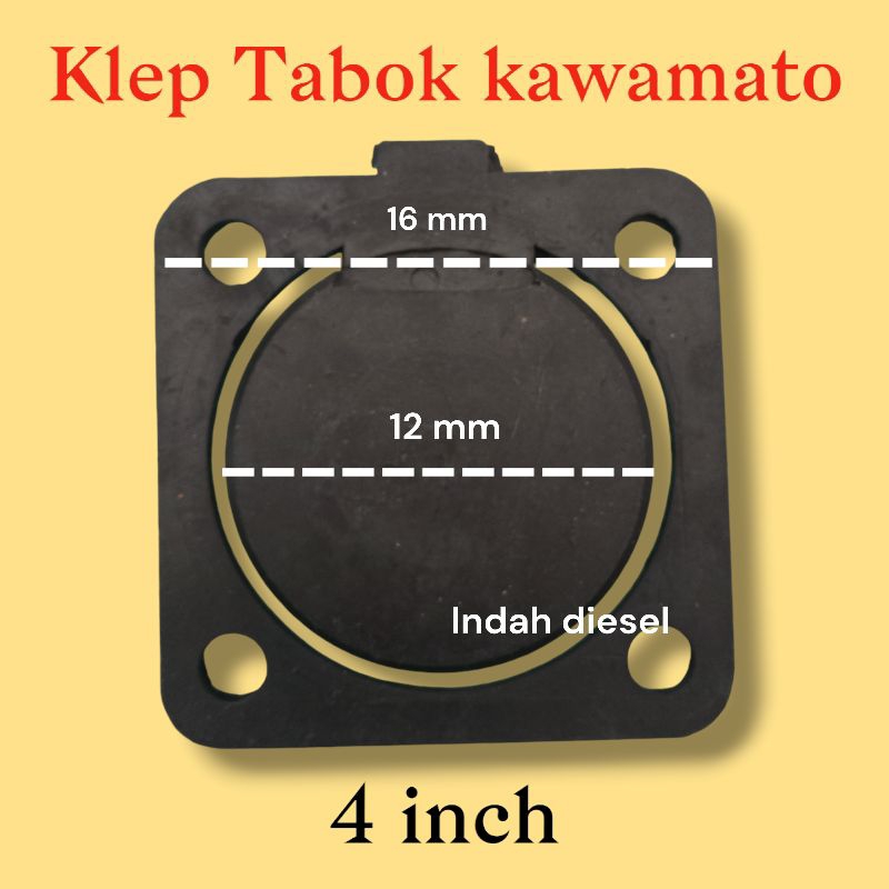 Klep Kawamato 4 inch - Niagara 4 inch Mesin Pompa air - Check Valve Mesin pompa air