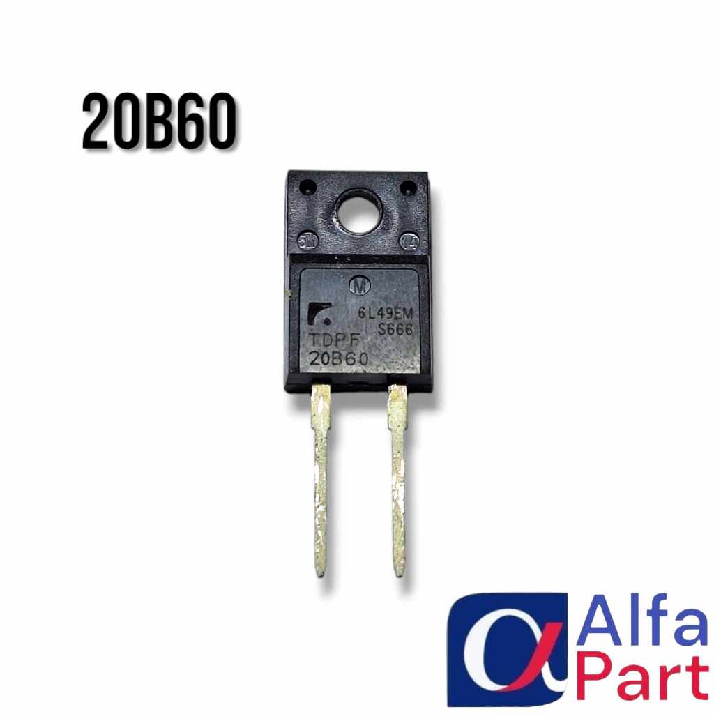 Dioda 20B60 DIODA Fast Recovery 20A 600V