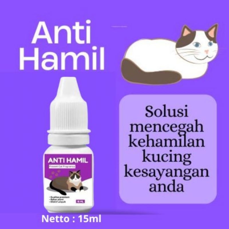 Obat KB Obat Anti Hamil Kucing 15ml