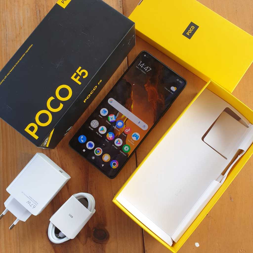 XIAOMI POCO F5 SECOND / POCOPHONE F5 SECOND 8/256GB HANDPHONE SECOND HP SEKEN HP BEKAS HP MURAH