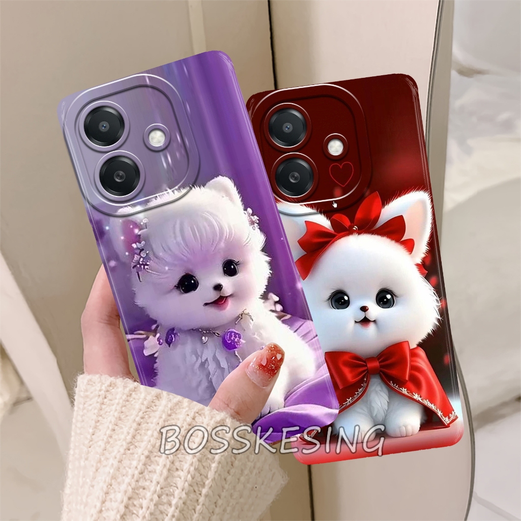 Case Hp Oppo A3X Terbaru 2024 Motif Kucing Cute 02- Softcase Oppo A3x - Case Hp A3x - Casing Hp Oppo