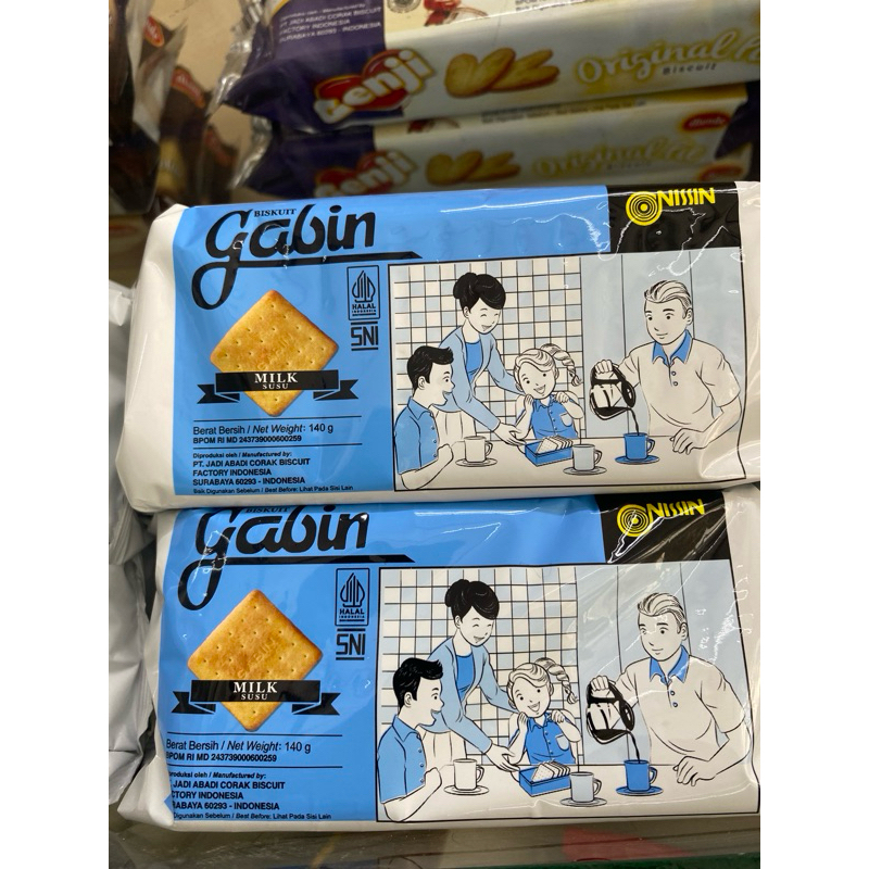 

Nissin Gabin Milk 140 gram