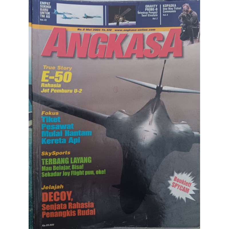 majalah angkasa - seputar kedirgantaraan - ada 7 edisi