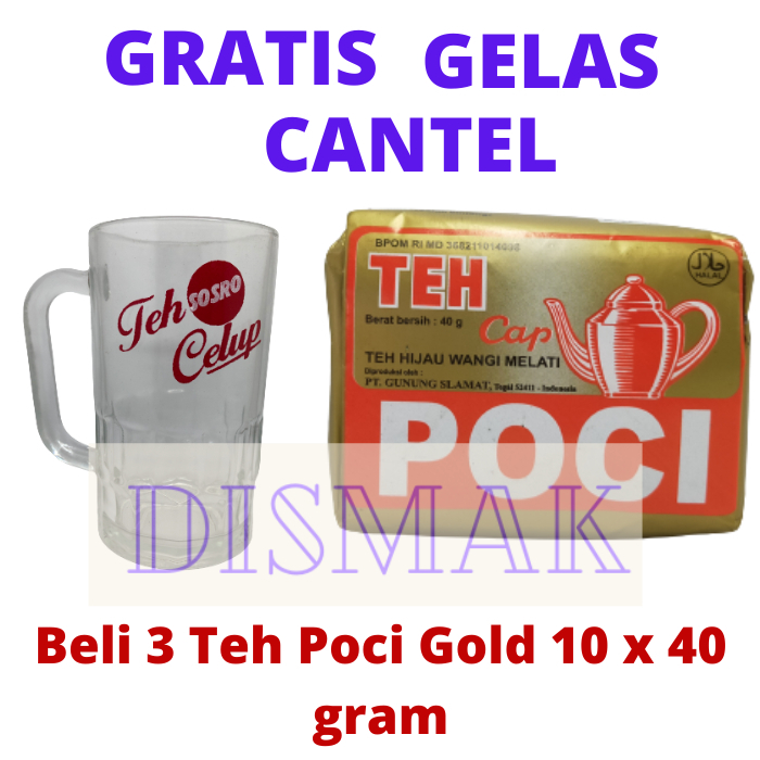 

Teh Poci Gold 10 pcs @ 40gram