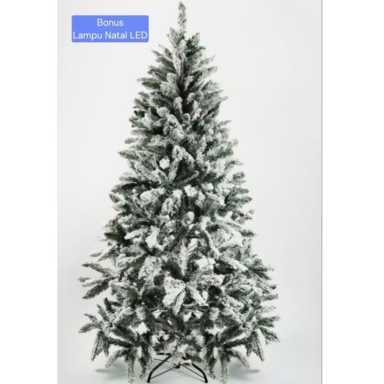 POHON NATAL SNOW ALPINE PINE 2023 ukuran 8FT-9FT (Pohon Natal Salju Pohon Natal 2meter/Pohon Natal 2