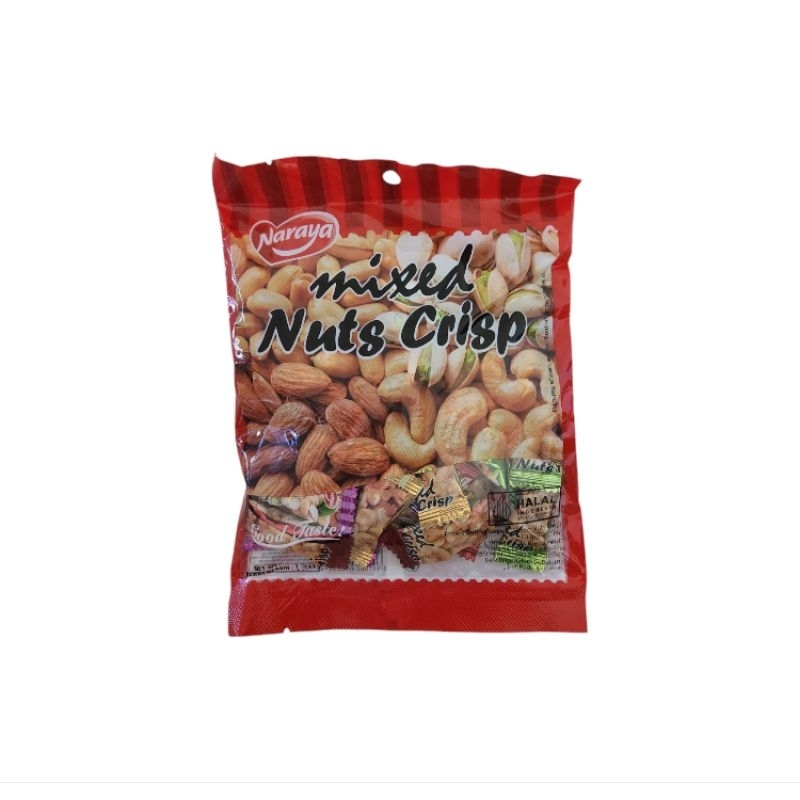 

Naraya Mixed Nuts Crisp 120g Permen Ting Ting