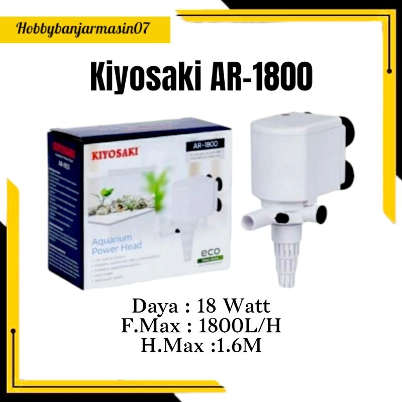 MESIN 1800/ MESIN POMPA/ MESIN AQUARIUM/ POWERHEAD/ WATER PUMP / MESIN IKAN / IKAN HIAS / MESIN IKAN