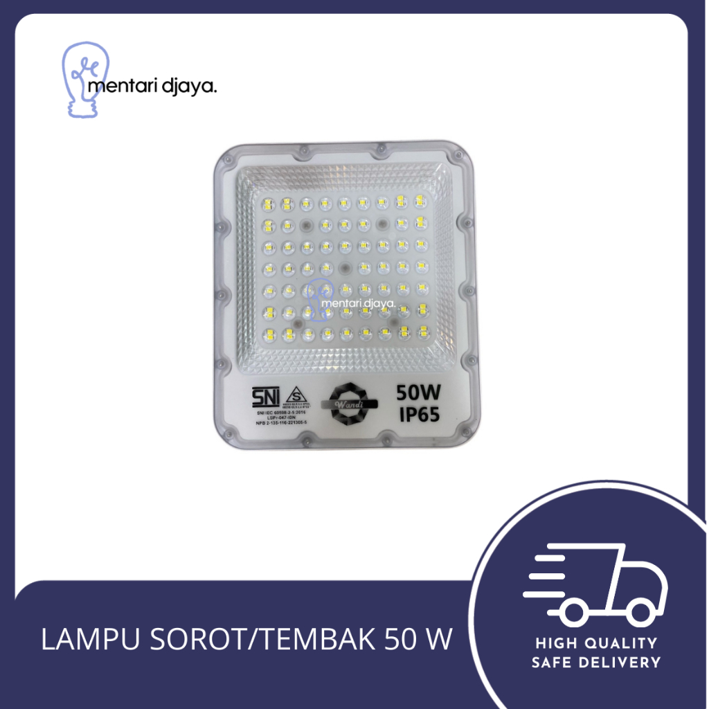 Lampu Sorot LED 50W/ Lampu Tembak LED 50W/ Lampu Floodlight LED 50W/ Lampu Sorot Outdoor 50W