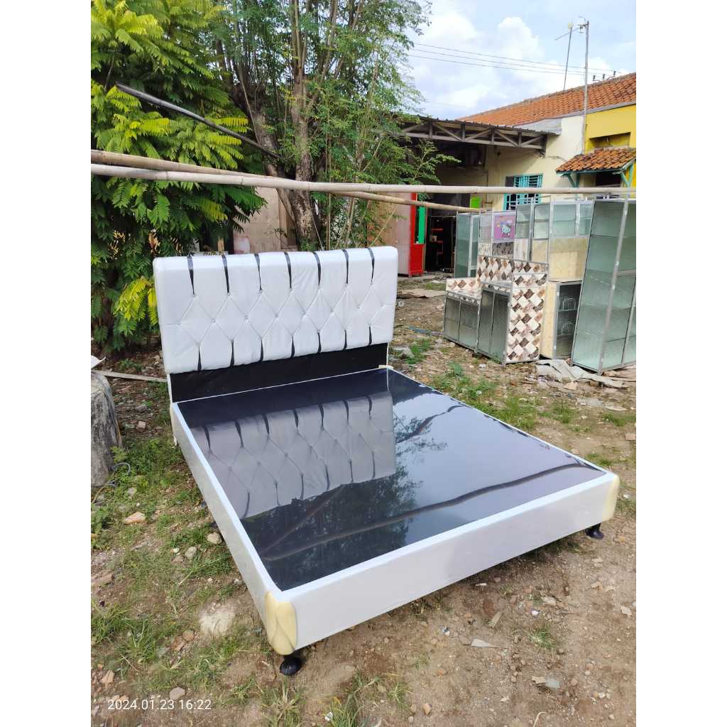 Divan Sandaran Kasur Ukuran 180x200 Minimalis / Ranjang Dipan Kasur No 1 Murah / Divan Minimalis