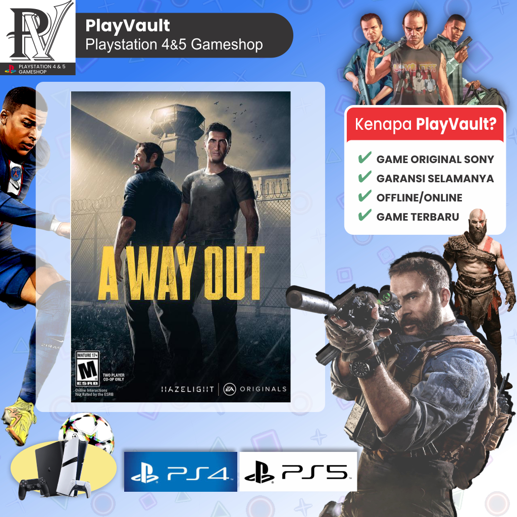 A Way Out PS4 PS5