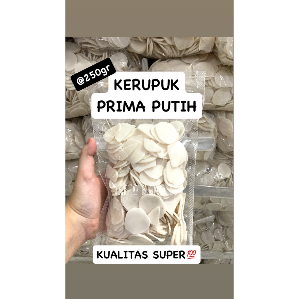 

Kerupuk Bawang Prima Putih/Kerupuk Seblak Viral (250gr)