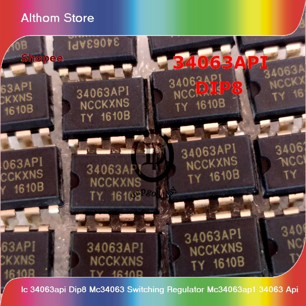 ic 34063api dip8 mc34063 switching regulator mc34063ap1 34063 api