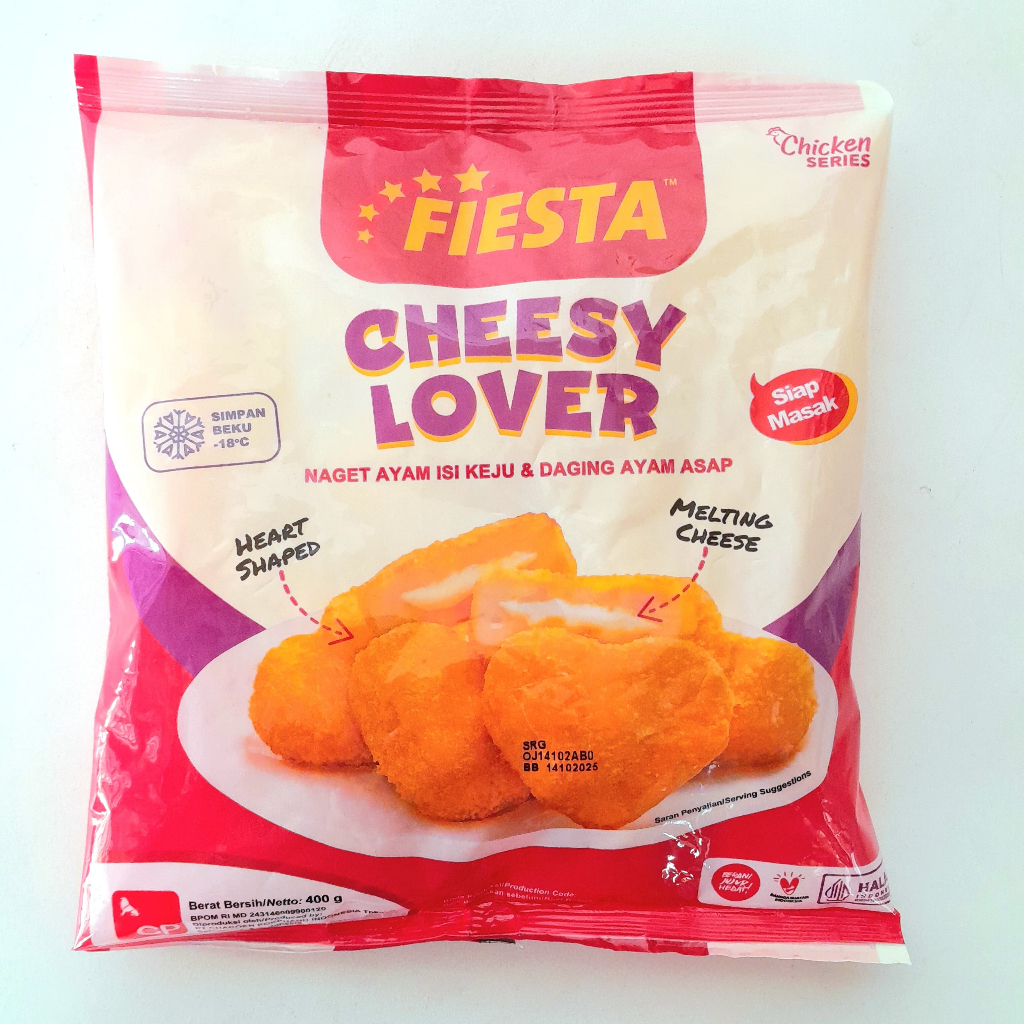 

FIESTA cheesy lover 400gr