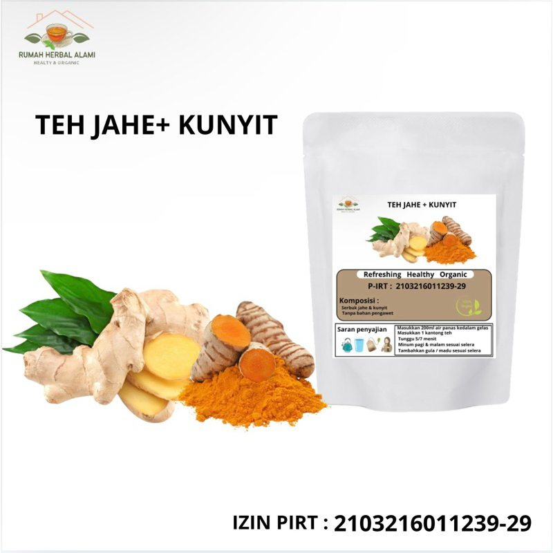 

TEH JAHE KUNYIT isi 20&30pcs Tea