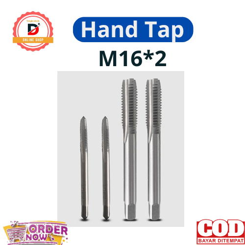 1Pcs Hand Tap M16x2 Tap Membuat Drat
