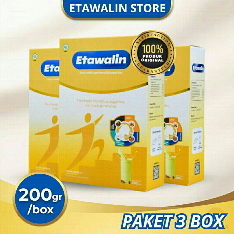 

Etawalin Susu Etawa Nyeri Sendi Ori 3 Box