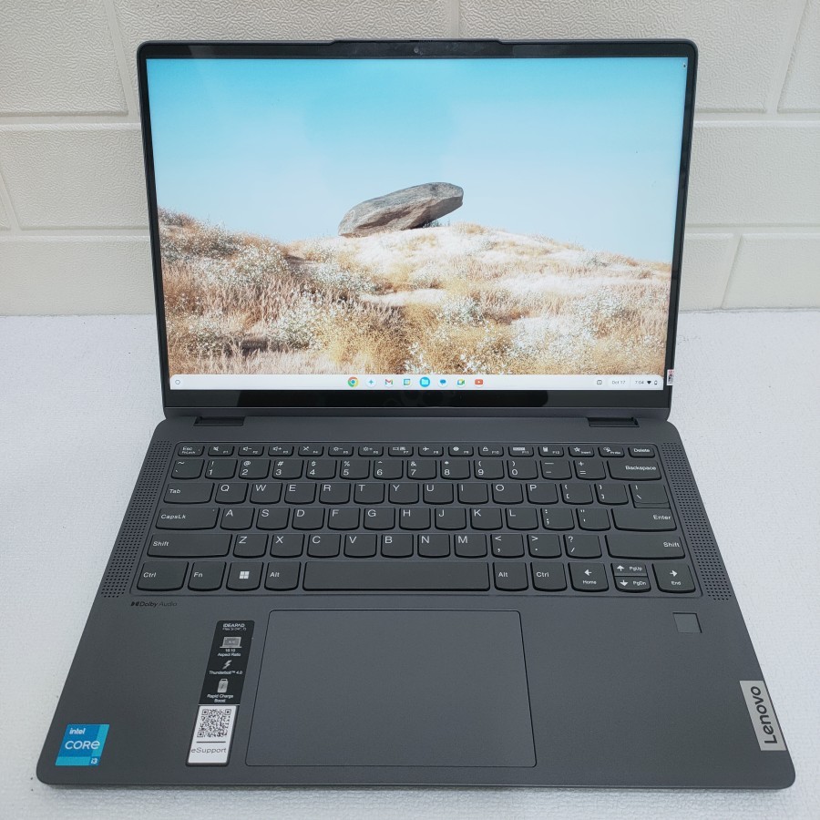 lenovo ideapad flex 5i i3 1215u 8gb sistem opeasi crombook