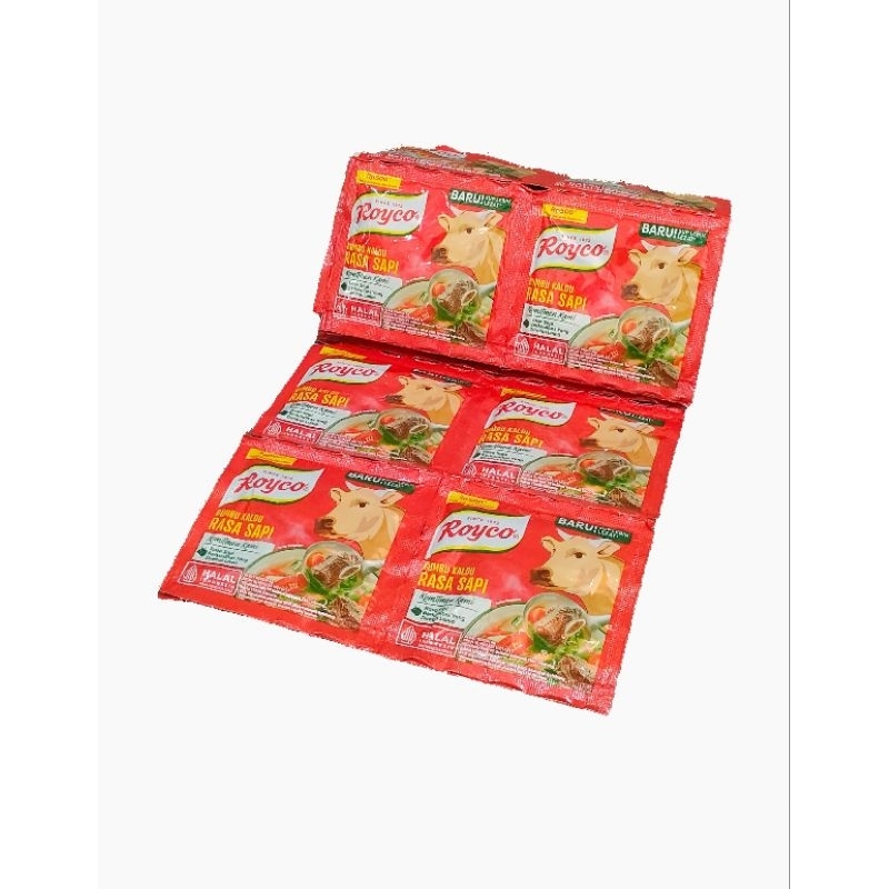 

ROYCO RASA SAPI KALDU SPESIAL KEMASAN 9 GR RENCENG 12 PC MURAH !!