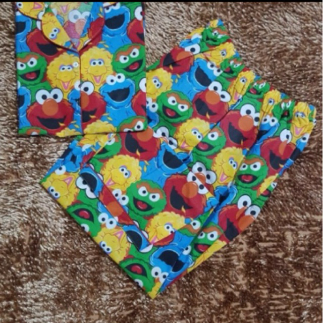 Piyama Jumbo 4L , piyama elmo , piyama lucu jumbo