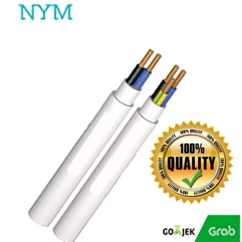 NYM / NYY 2x1,5MM 2x1,5 Kabel Tunggal Kawat Meteran VOKSEL