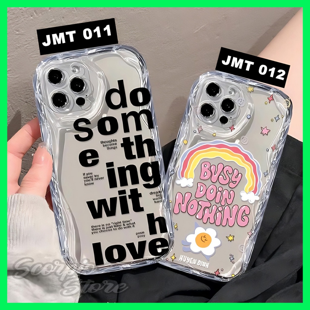 CASE CURVED RAINBOW ALPHABET REALME NOTE 60 NOTE 50 REALME NARZO 50A NARZO 50A PRIME NARZO 50I NARZO