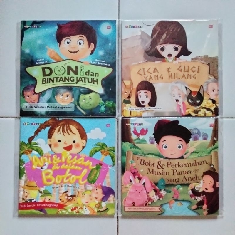 Paket Buku Anak - Pilih Sendiri Petualanganmu - Penerbit Gramedia
