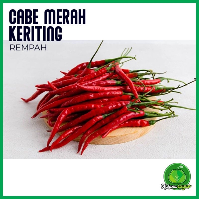 

Cabe Merah Keriting aldana sayur garut 250gr