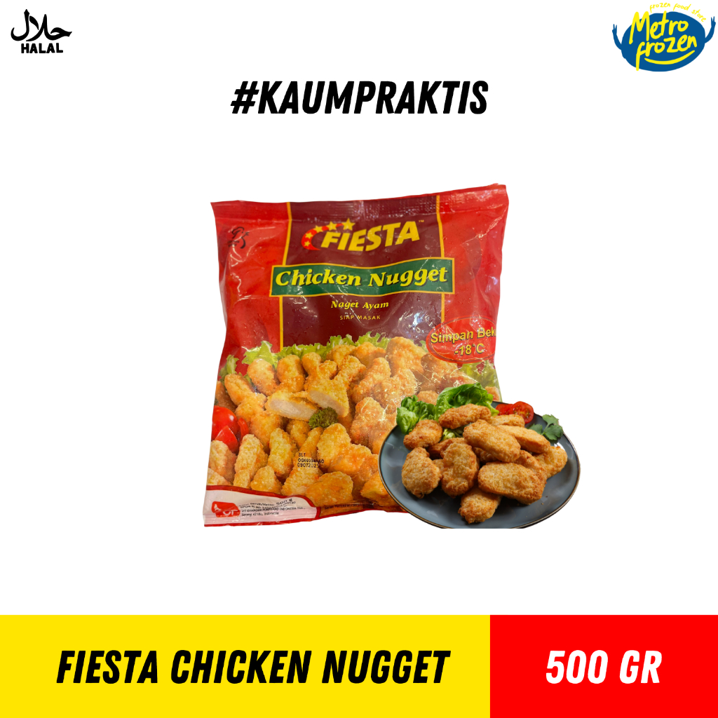 

FIESTA Chicken Nugget Red 500gr