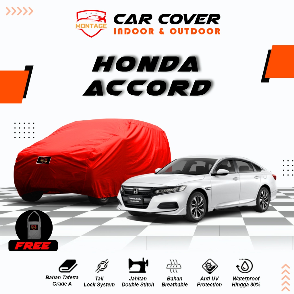 Body Cover Mobil Sedan Accord / Sarung Mobil Honda Accord All Type / Selimut Mobil Accord Turbo