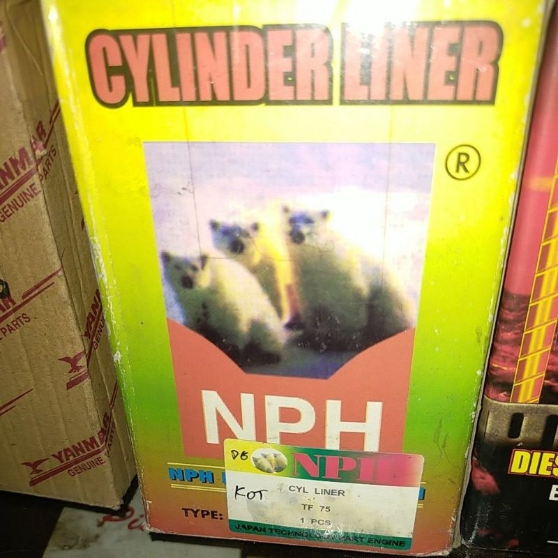 CYLINDER LINER YANMAR TF75. BORING YANMAR TF75. BURENG YANMAR TF75