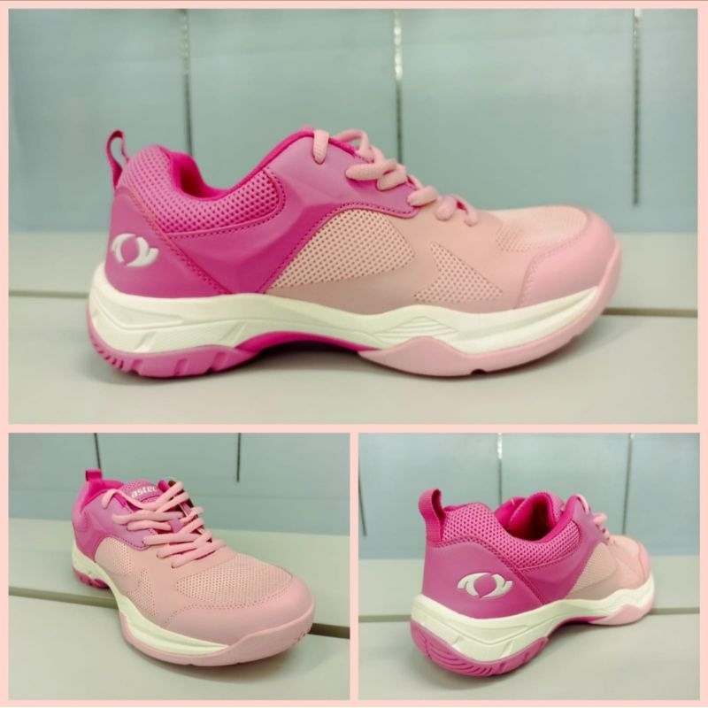 Astec JAZMIN Pink Women Sepatu Badminton Bulutangkis