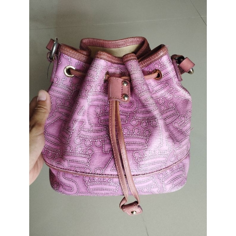 Hazzys Bucket Bag Pink