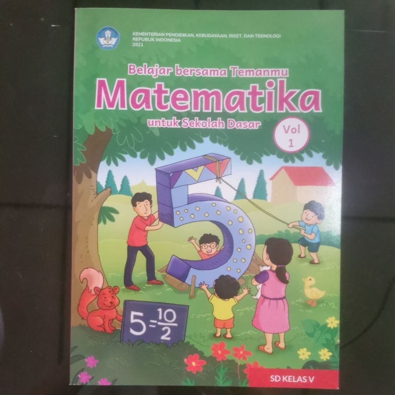 

Buku pelajaran matematika volume 1 kurikulum merdeka untuk kelas 5 SD/MI