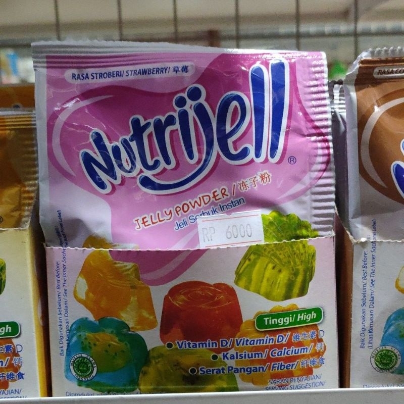 

Nutrijell Rasa Strawberry kemasan 15gr