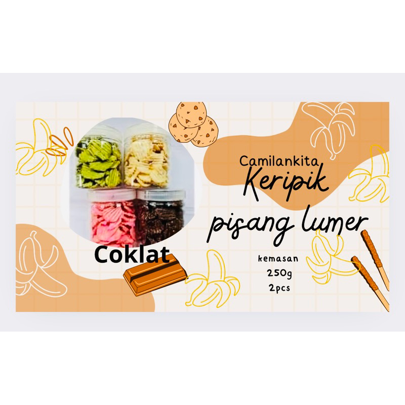 

KERIPIKPISANGLUMERkemasantoples250g