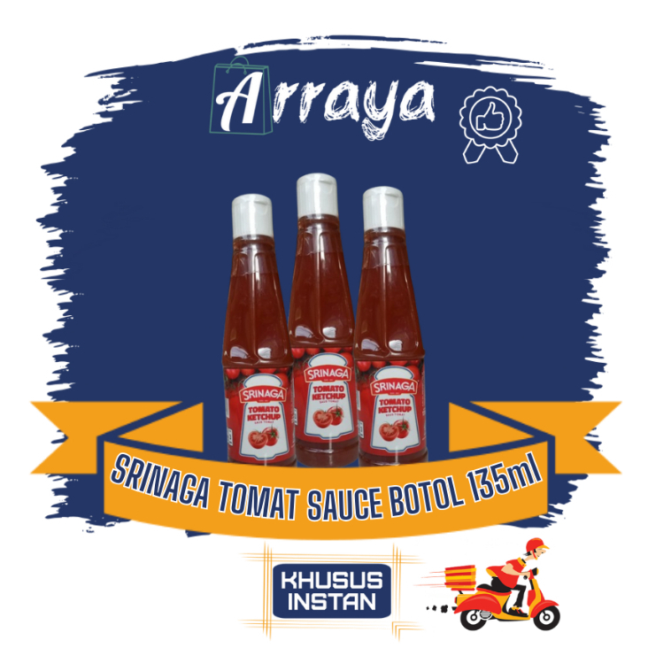 

SRINAGA TOMAT SAUCE BOTOL 135 ML