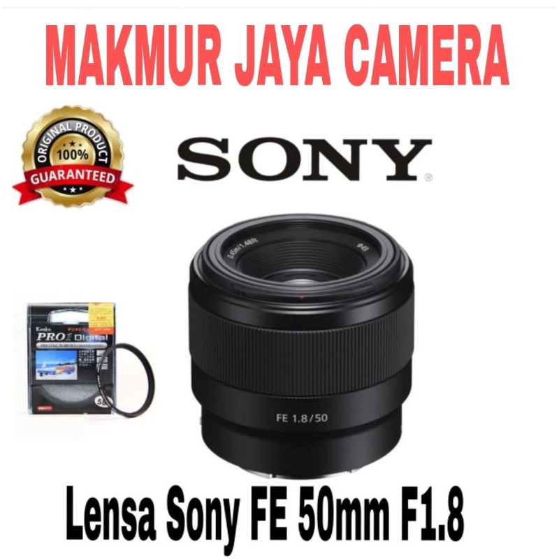 LENSA SONY FE 50MM F1.8 FULL FRAME