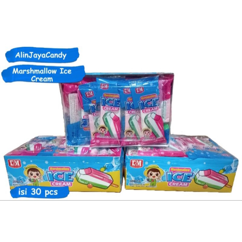 

Marshmallow Ice Cream isi 30 pcs